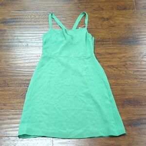 J. Crew Vibrant Green Dress 10P